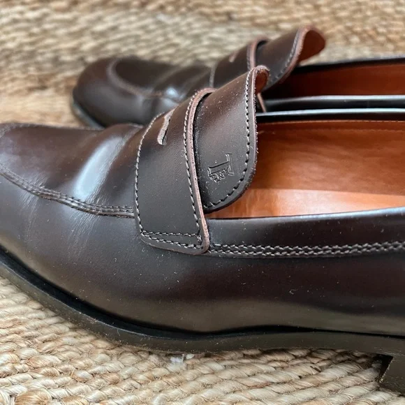 Tod’s Dark Brown Penny Loafer low heel - Picture 9 of 9